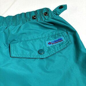Columbia Snow‎ Ski Outdoor Pants Men's Sportswear 100% Nylon Size Large VTG
